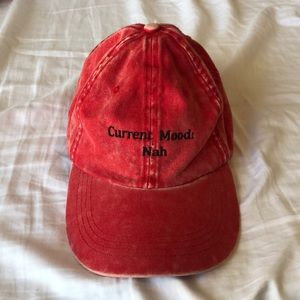 Hat “Current Mood Nah”